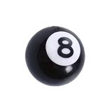 Focal Bag Charm: 8 Ball BC017