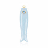 THE MINI MINNOW | BLUE CHALCEDONY