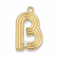 Pendant Bar Letter B (SATIN) PLET002