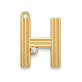 Pendant Bar Letter H (SATIN) PLET008