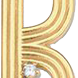Pendant Bar Letter K (SATIN) PLET011
