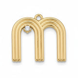 Pendant Bar Letter M (SATIN) PBAR013