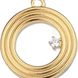 Pendant Bar Letter O (SATIN) PBAR015