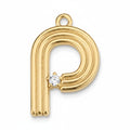 Pendant Bar Letter P (SATIN) PBAR016