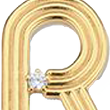 Pendant Bar Letter R (SATIN) PBAR018