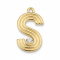 Pendant Bar Letter S (SATIN) PBAR019
