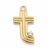 Pendant Bar Letter T (SATIN) PBAR020
