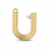 Pendant Bar Letter U (SATIN) PBAR021