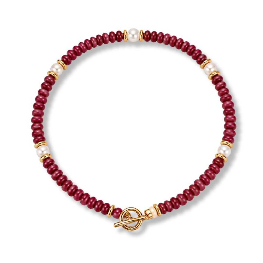 THE PENDANT BAR | RED GARNET