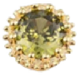 August Birthstone Light Green ZB008