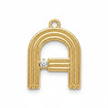 PENDANT BAR LETTER A (SATIN) PLET001