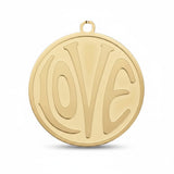 LOVE Circle Pendant P003