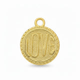 LOVE Circle Charm S023
