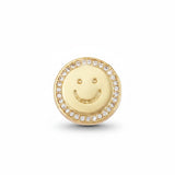 Gold Smiley Face S028