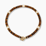 TIGER'S EYE BEADED NECKLACE BASE
