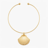 THE GOLD SHELLY CHOKER