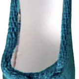 Blue Ballet Flat Bag Charm BC012
