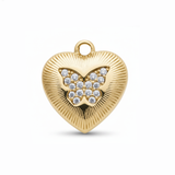 Small Butterfly Heart HF003