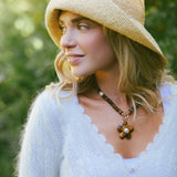 PENDANT BAR FAVE | THE GROOVY GEMSTONE FLOWER