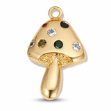 Big Mushroom With Colored Crystals HFA017