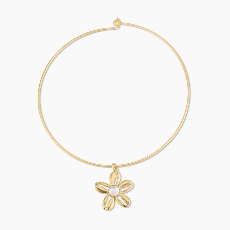 PENDANT BAR FAVE | THE LEI FLOWER CHOKER