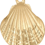 Gold Shell Pendant P034