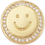 Gold Smiley Face S028