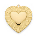 Sunburst Border Heart P028