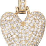 Focal Bag Charm: Pave Letter V Bag Charm BC052