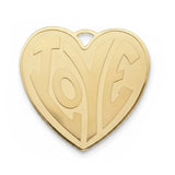 LOVE Heart Pendant P002