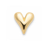 Small Puffy Gold Heart HF036