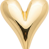 Small Puffy Gold Heart HF036