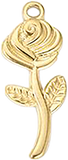Tiny Gold Rose HF030