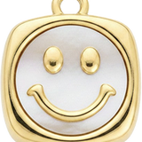 Mother of Pearl Smiley Face S027
